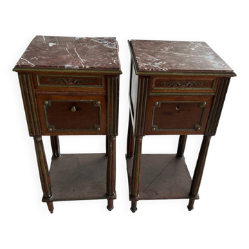 Table de chevet style Louis XVI