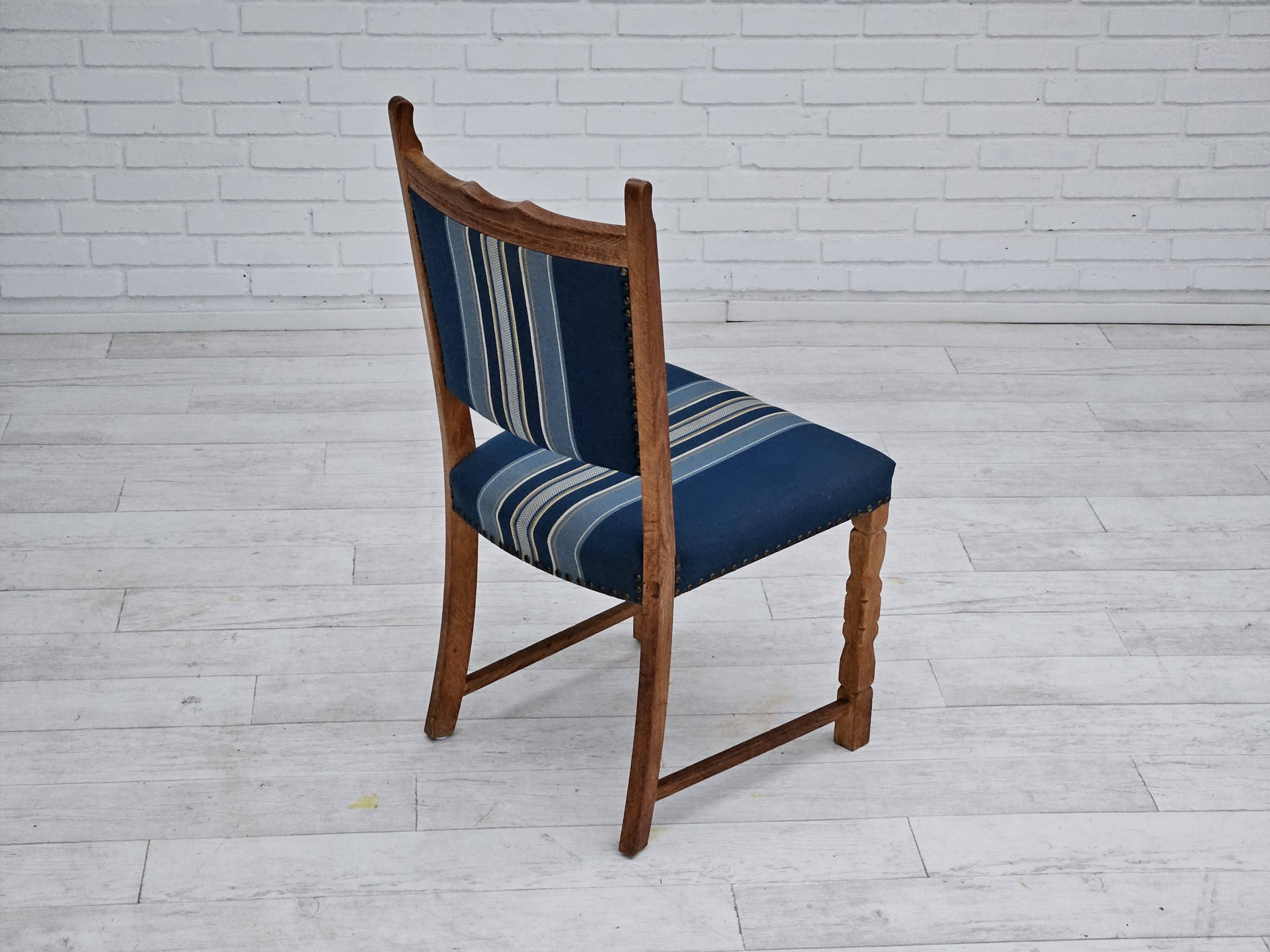 1970s, set of Danish dinning chairs, original good condition.