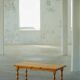 Scandinavian coffee table in brutalist style made of pine, with turned legs, Danish modern style, 1970s.