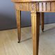 Louis XVI belt table with extensions in walnut, 19th century.