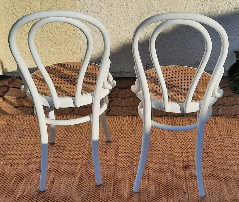 Lot of vintage bistro chairs