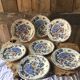 8 assiettes  Gien