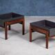 Jardinières en palissandre danois des années 1960, ensemble de 2