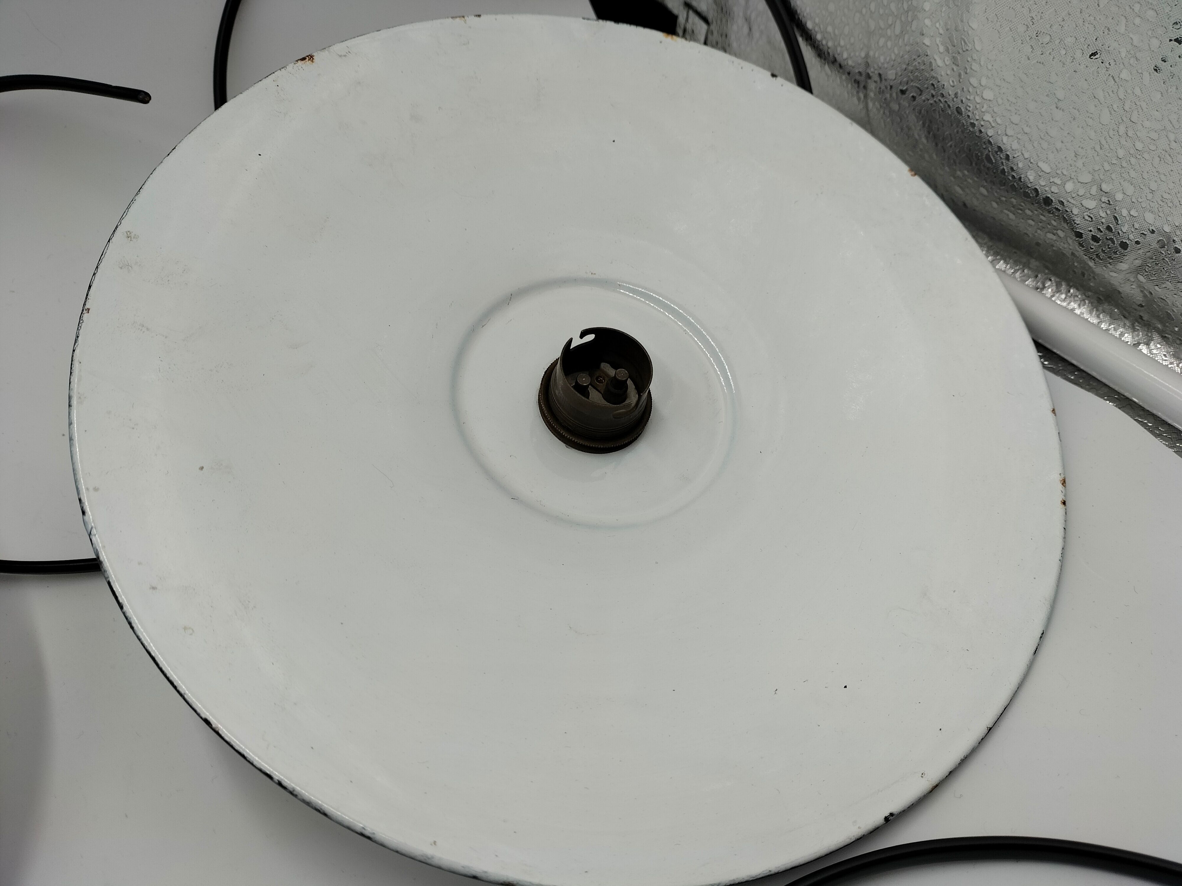 Enamelled old lamp series