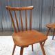 Pair of bistro chairs with bars
