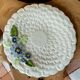 Assiettes Barbotine