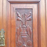 Mahogany wardrobe, plenty of storage