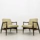 Mid Century Armchairs By Juliusz Kędziorek, Poland, 1960s, Set Of 2