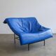 Fauteuil papillon en cuir noir