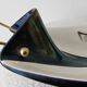 Suspended cup Verceram – Iridescent ceramic & brass – 1950s–60s