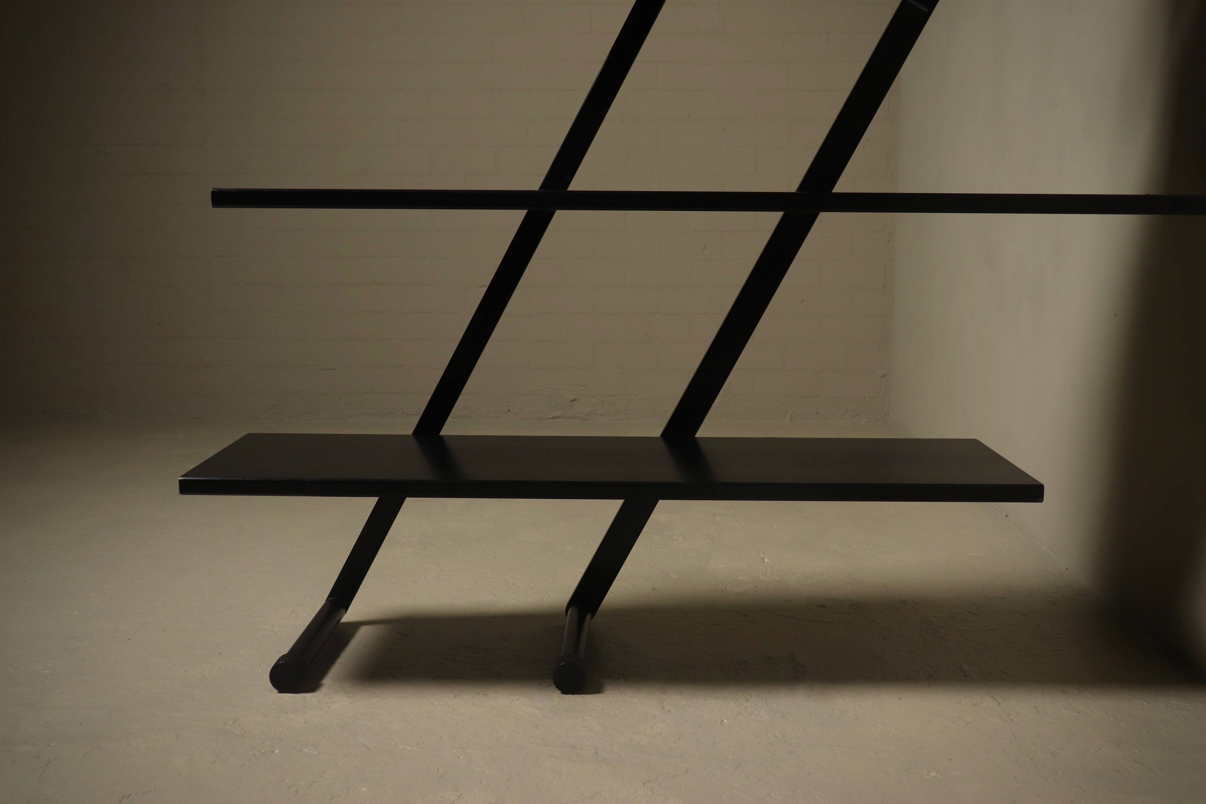 Postmodern Freestanding shelving Unit by Interlübke Germany 1980s