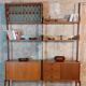 Norwegian teak storage furniture, Ergo model, 2 modules by blindheim