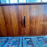 Buffet VODDER en bois de palissandre avec portes en bois