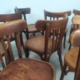 12 chaises bistrot Baumann