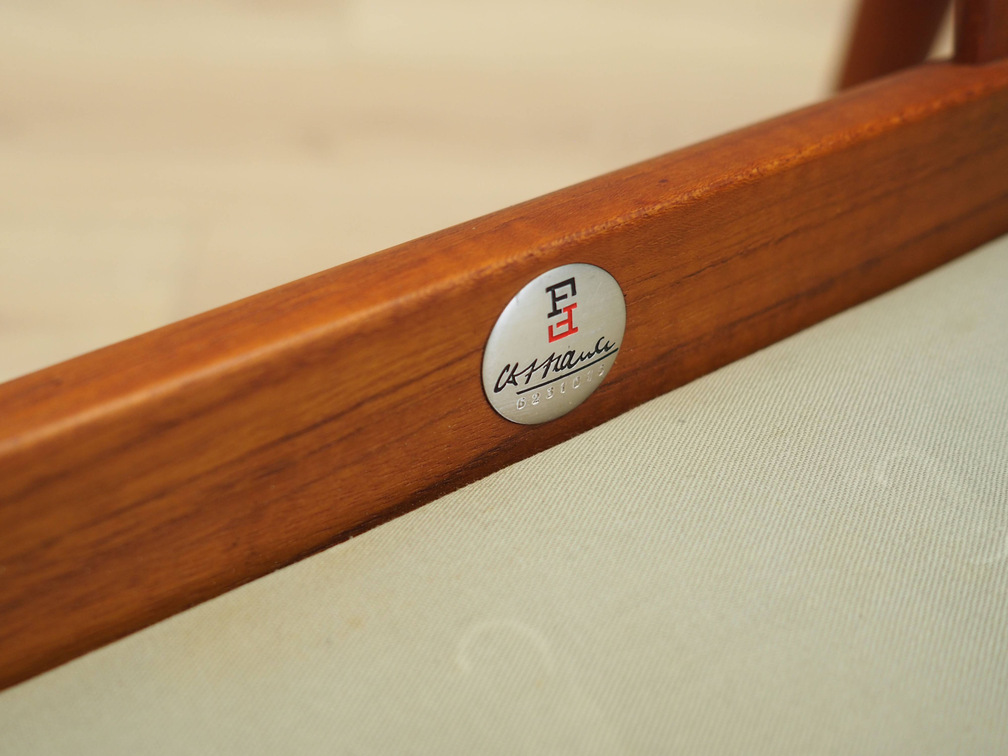 Salon, design danois, années 1960, designer : Grete Jalk, fabricant : Fra