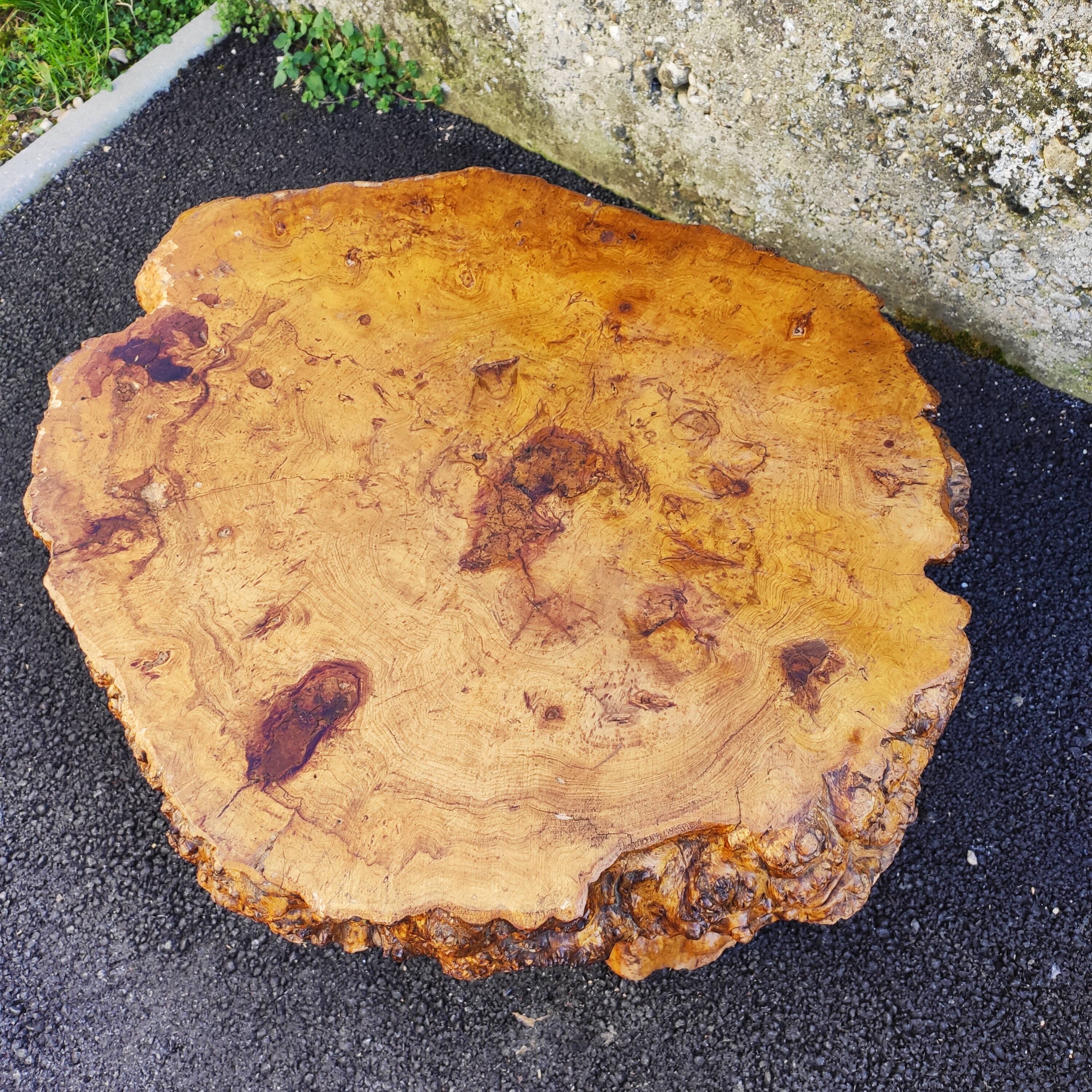 Vintage brutalist coffee table