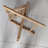 Bamboo folding stool