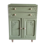 Khaki green Art Deco dresser