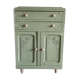Commode Art déco vert kaki
