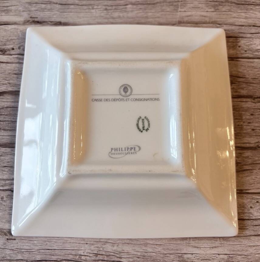 Limoges porcelain catchall by Philippe Deshoulières