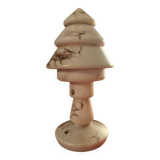 Alabaster lamp - two parts - 20th century cut