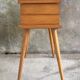 Worker with compass feet and swivel drawers vintage 1960