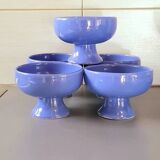 Ceramic bowls, dessert service, 1980