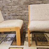 Pair of vintage 1960s armchairs