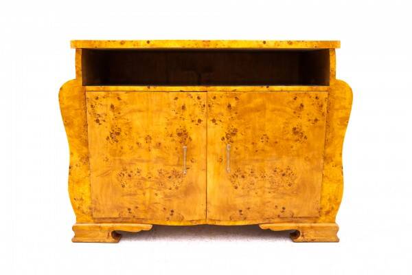 Art Deco chest of drawers from the 1940s, Poland.