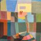 Original Oil on Swedish Panel – "The Snake Charmer" by Ragnar Ring (1908–1999) – Signed – Vintage and Framed – 38 × 60 cm (15" × 23.6")