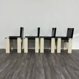 Set di 4 sedie “Monk” Afra & Tobia Scarpa Molteni&C Rare Edition 1980'