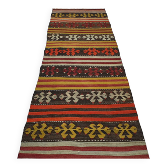 Turkish kilim rug, 324x0.87 cm, MYK-820