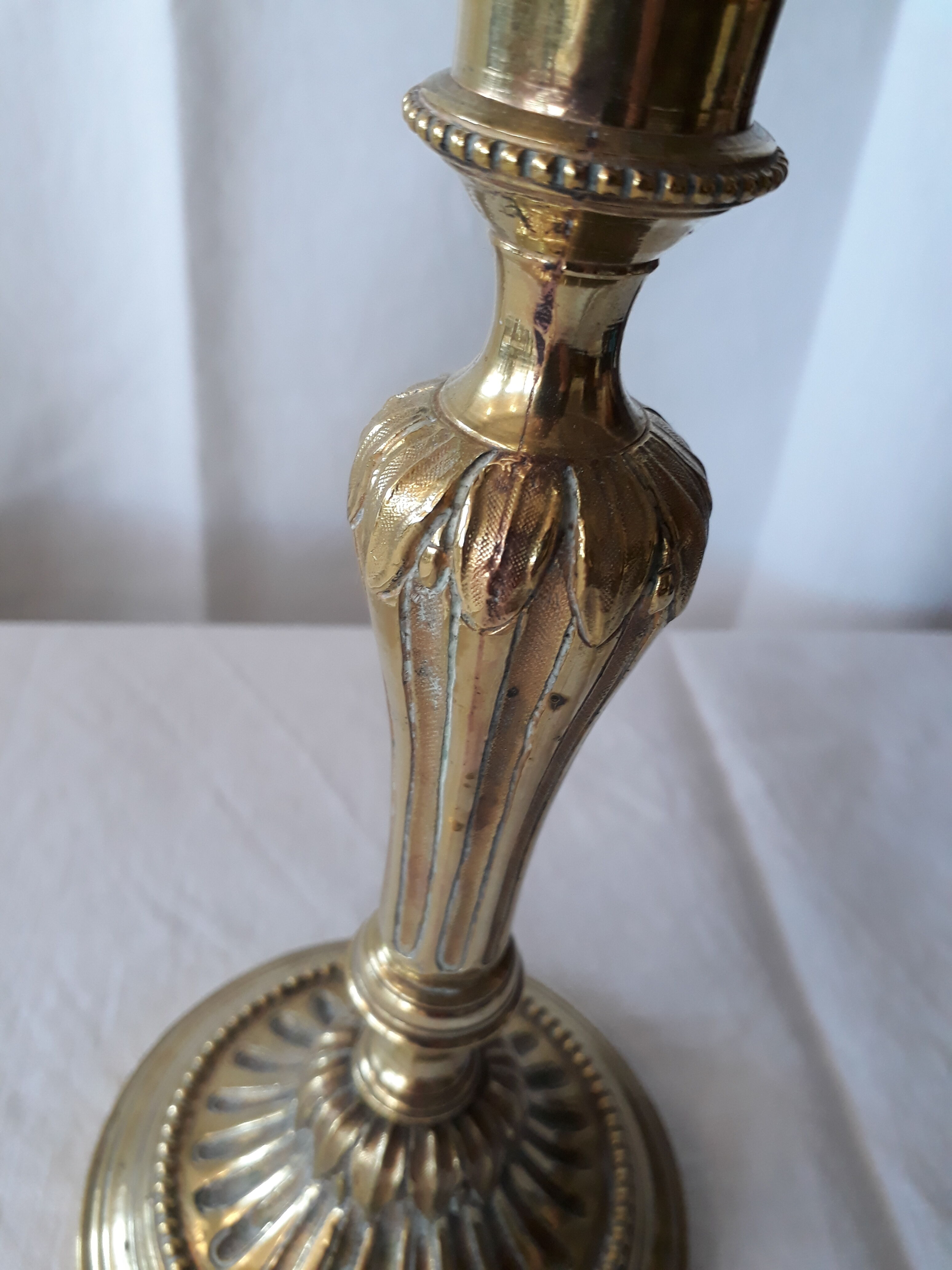 Brass candelstick