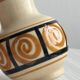 Small pitcher - hand painted ceramic milk jug from Spain.