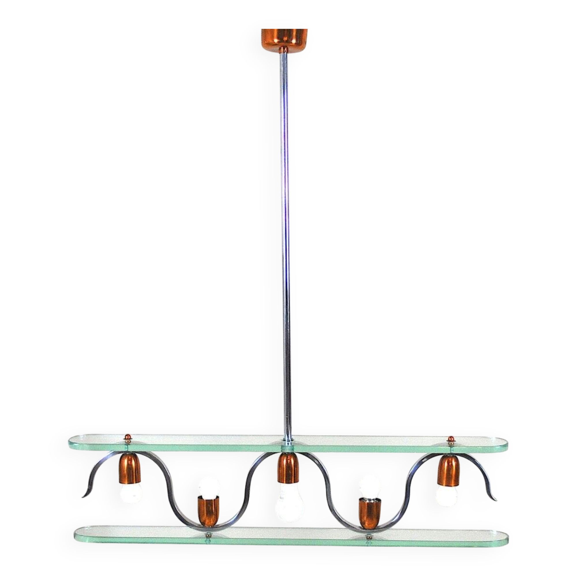 Suspension lamp, Italy, 1950s