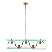 Suspension lamp, Italy, 1950s