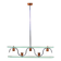 Suspension lamp, Italy, 1950s