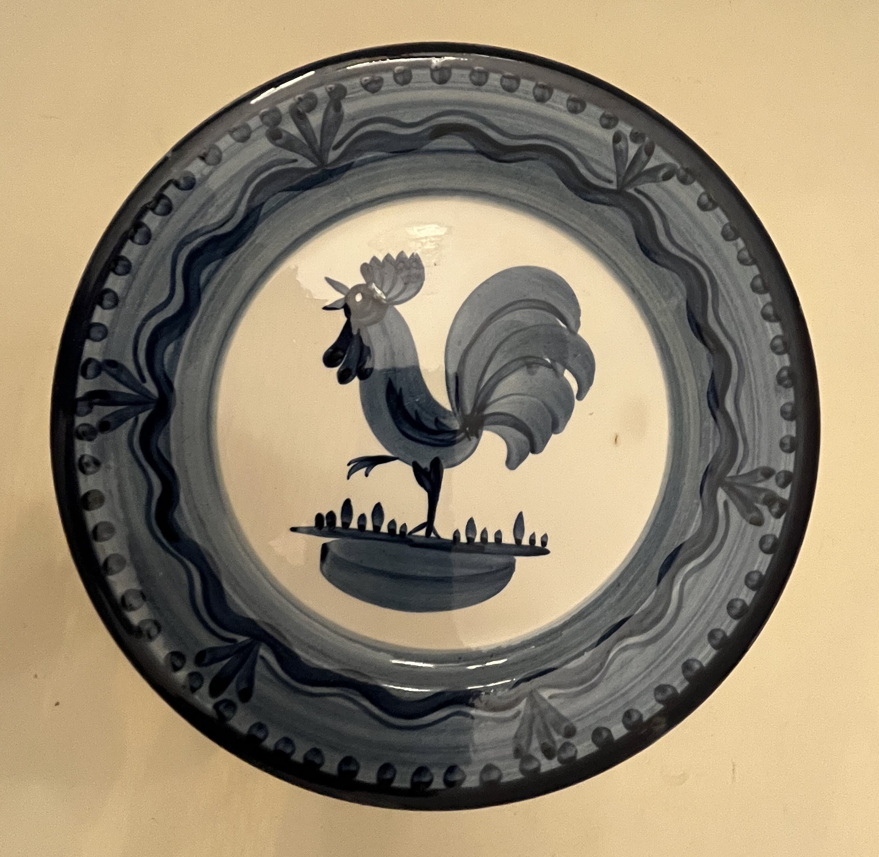 Round dish in gien earthenware