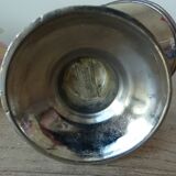 Sucrier Alliage zinc plaqué argent, pot à sucre décoration table