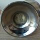 Sugar bowl Zinc alloy silver plated, sugar pot table decoration
