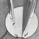 Floor lamp with 3 lights by Toni Zuccheri, 1970s vintage modernism