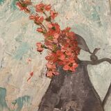 Huile sur toile signé