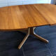 Vintage Baumann extendable table 1970s