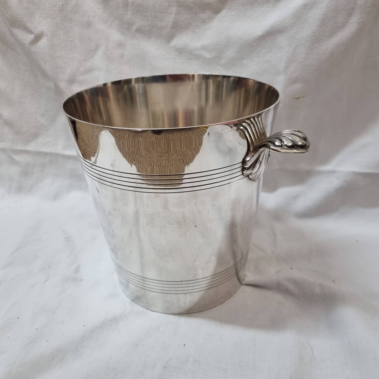 Silver champagne bucket, 1960