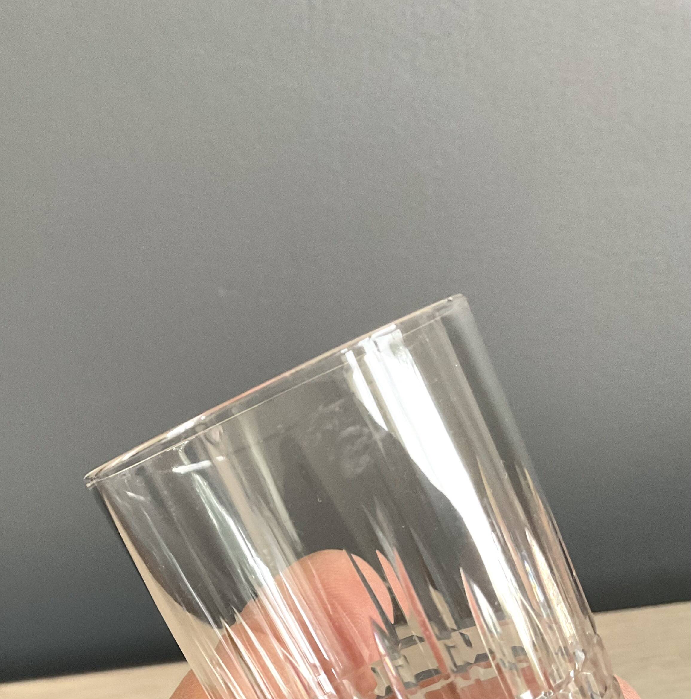 Set of 10 baccarat tumbler glasses nancy model