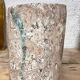 Marbled ceramic vase