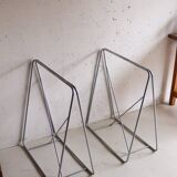 Olivier Mourgue Airborne chrome metal trestles