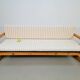 Daybed en pin scandinave moderne, années 1970