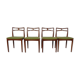 Model 94 Teak Dining Chairs by Johannes Andersen for Christian Linneberg, 1960s, Set of 4