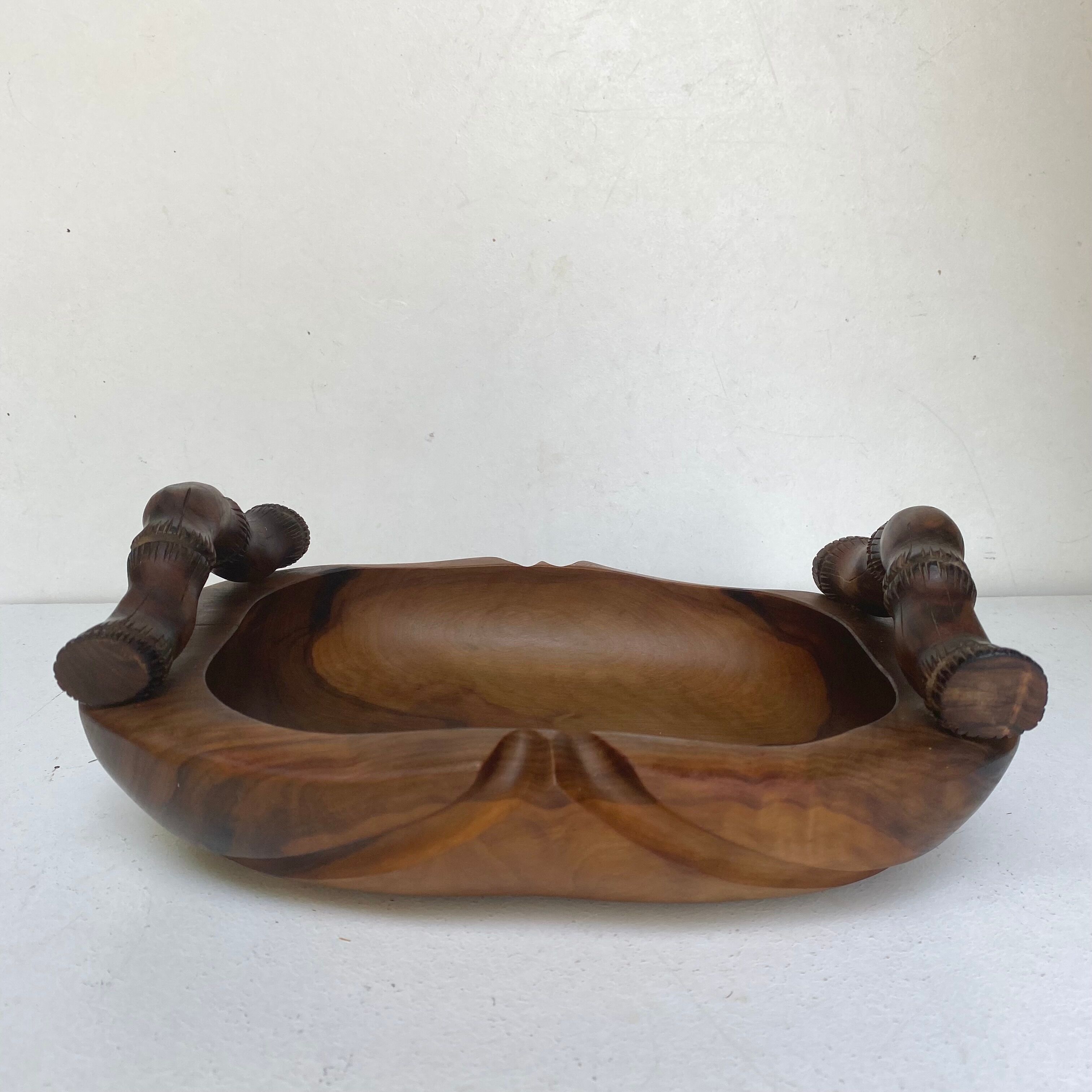 Olive wood dish